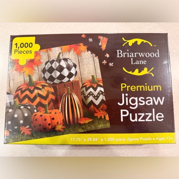 Autumn Harvest Pumpkin/Gnomes/Leaves/Sunflowers Puzzles - Picture 7 of 8